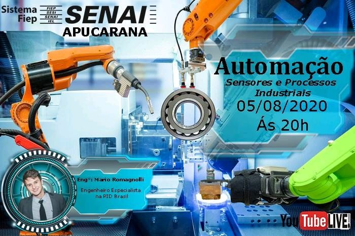 Palestra "Automação: sensores e processos industriais"